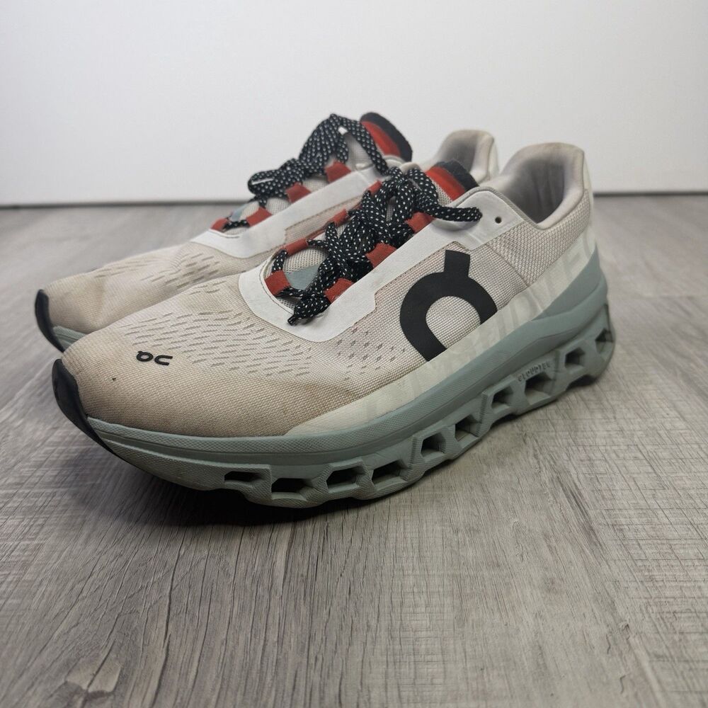 Cloudmonster On Cloud Surf White Frost Sneakers Men 11 Running Shoes Run F